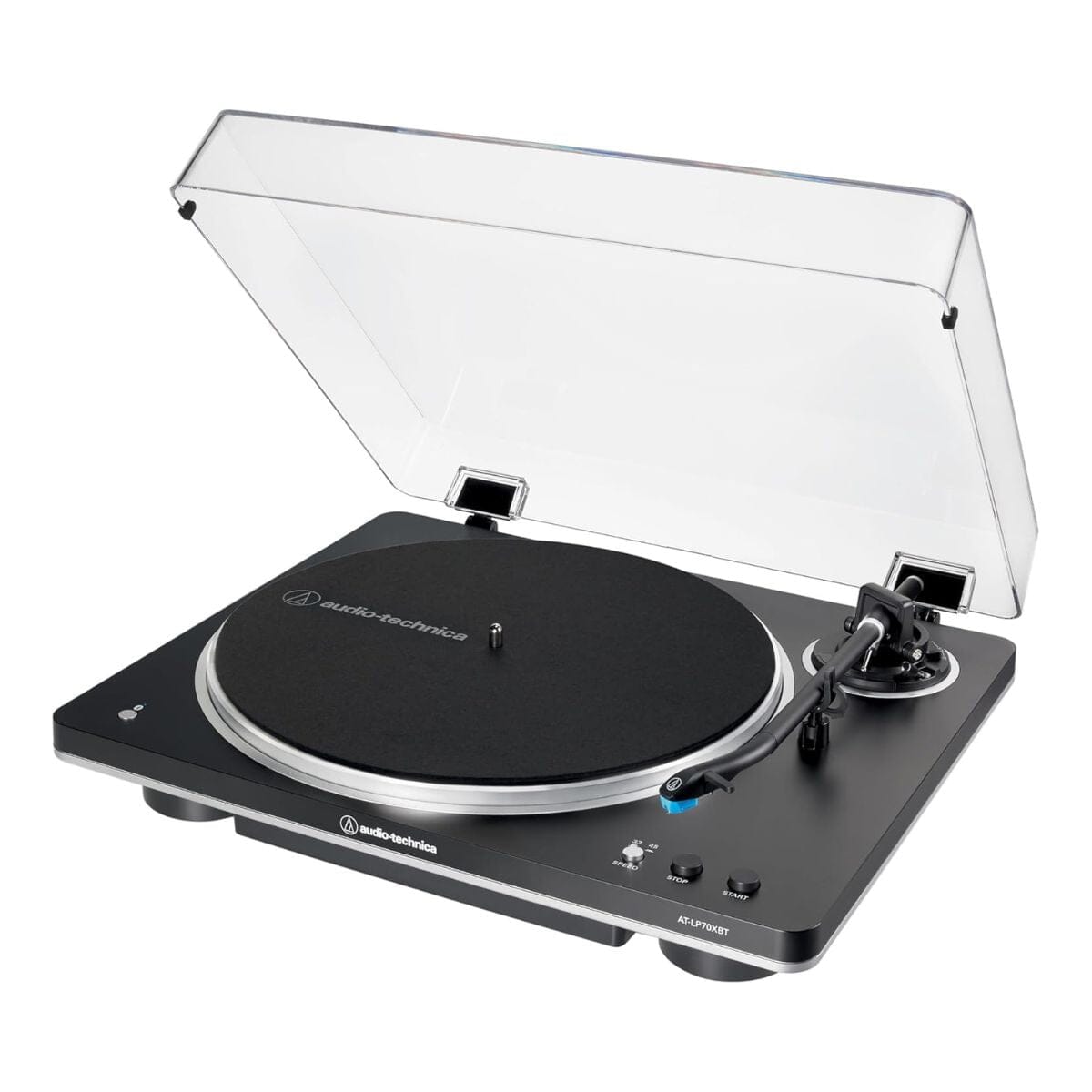 Audio-Technica LP70XBT Bluetooth Turntable + Kanto YU4 4" Active Bookshelf Speakers