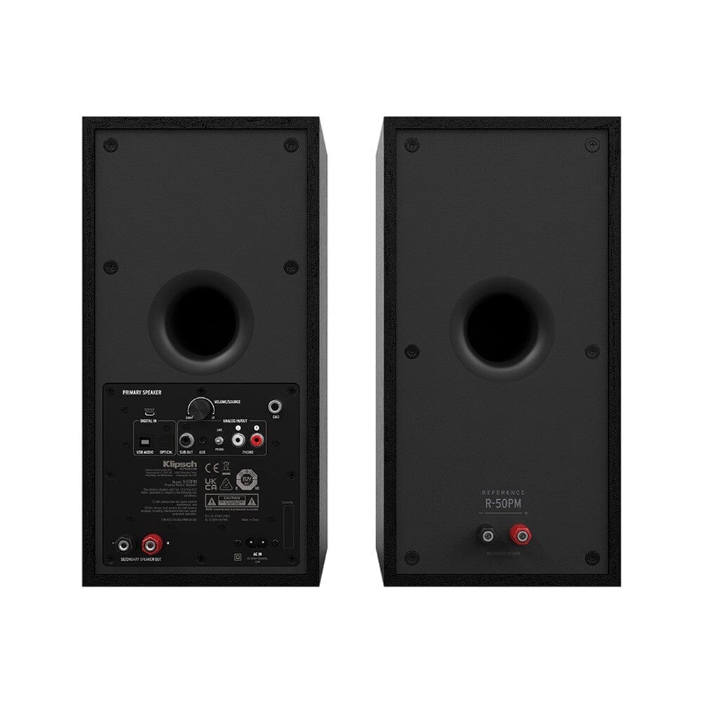 Klipsch R-50PM Active Speakers + Pro-Ject T1 EVO Turntable