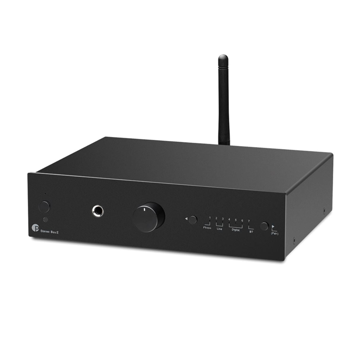 Pro-Ject Stereo Box E + Pro-Ject E1 Turntable + Klipsch R-40M Bookshelf Speakers